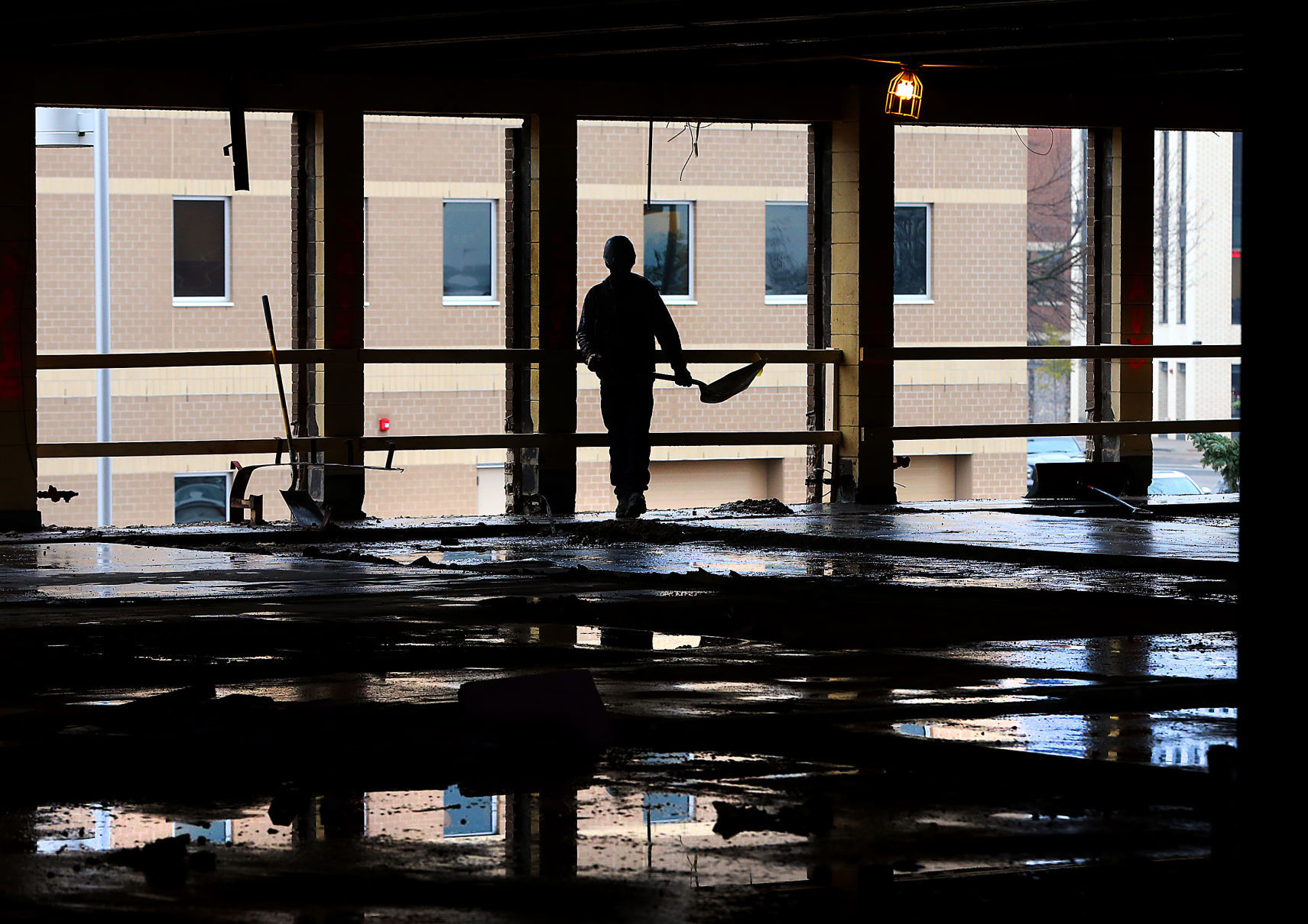 Downtown construction